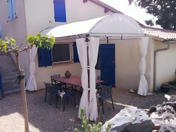 20150530 Pergola en toile Serge Ferrari Soltis Proof 502 coloris blanc