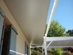 20170801 Pergola en toile de 9m amovible PVC précontraint Ferrari 705 et Soltis 92 (2)