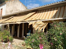 20240616 Store banne - Réfection de toiles de protection solaire pour stores à banne à Béziers 1