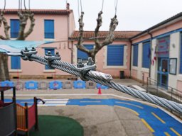 20210109 Voile d'ombrage - Toile quadrangulaire papillon asymétrique LOV Protect Précontraint Serge Ferrari 2